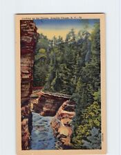 Postcard Looking up the Chasm, Ausable Chasm, New York picture