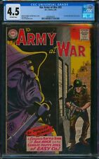Our Army at War #91 ⭐ CGC 4.5 ⭐ 1st All Sgt Rock Issue Joe Kubert DC Comic 1960 picture