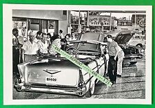 Found 4X6 PHOTO of Old 1957 CHEVY Auto Show Car Dealer ? Chevrolet picture