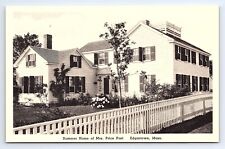 Postcard Summer Home Mrs. Price Post Edgartown Massachusetts picture