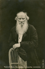 RRR Leo Tolstoy by Karl Bulla, 1908,  Lifetime edition. Last Photo. picture