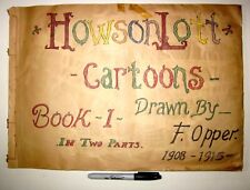 70 page Bound Howson Lott Color Comics 1908 - 1915 F. Opper Comic Book Homemade? picture