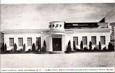 Vintage Postcard Teddy's Hotel Port Jefferson Long Island New York A11 picture