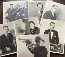 Chicago Musicians Brass Instruments Lot of 7 Vintage Photos by Milton Bergaman picture