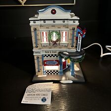 DEPT 56 AMERICAN HERO COMICS Snow Village RETIRED LIMITED EDITION picture