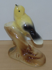Vintage Royal Copley Ceramic Yellow Bird on a Branch Bud-Ex Cond. picture