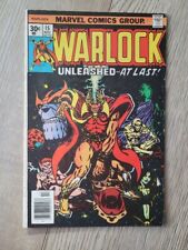 Marvel Comics Warlock #15 1976 FN picture