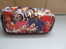 Sonic The Hedgehog Pencil Case Pen Case Wallet (NEW) picture