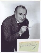 Donald Crisp- Vintage Clipped Signature (English Actor) picture