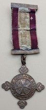 Vtg British World War II WW2 St. John Ambulance Assoc First Aid Medal NAMED picture