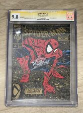 Spider-Man #1 CGC 9.8 Gold Signed by Stan Lee 1990 Torment, Rare Collectible picture
