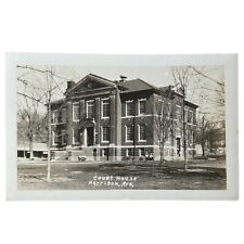 Vintage Photo Postcard B/W RPPC HARRISON, AK COURT HOUSE Arkansas UNPOSTED picture