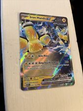 Pokemon Card Iron Hands ex 070/182 Double Rare Paradox Rift Near Mint picture