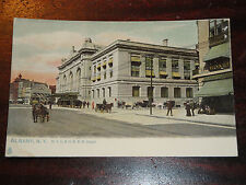 EARLY UNUSED TUCK;S POST CARD, ALBANY,N.Y. RAILROAD DEPOT,HORSE AND BUGGY;S picture