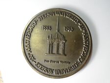 RARE Stetson University Bronze Medallion 1883-1983 for God and truth Collectible picture