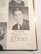 1963 The Prince - Princeton High School Yearbook of New Jersey- John Lithgow picture