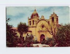 Postcard San Carlos Mission Carmel California USA picture
