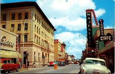 Vintage Postcard Downtown Elizabeth Street Fishers Cafe Brownsville TX B4 picture