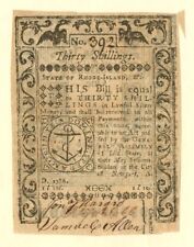 Colonial Currency - FR RI-299 - May 1786 - Paper Money - Paper Money - US - Colo picture