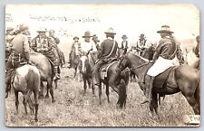 Postcard RPPC Otoe Hunters Oklahoma Indian Tribe John V. Dedrick Photo 1909 N1 picture
