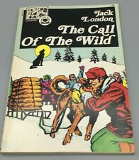 The Call of the Wild Book Booklet Jack London, Illustrated 1973 Vintage picture