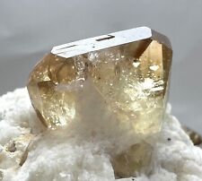 322 Gram Terminated Top Quality Honey Color Topaz Crystals On Matrix @Pakistan picture