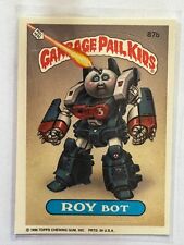 1986 Topps Garbage Pail Kids #87b Roy Bot - Original Series 3 picture