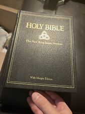 Holy Bible NKJV NELSON #472 Wide Margin Edition picture