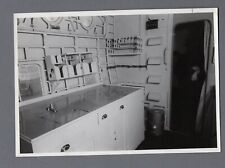 BOAC SHORT SUNDERLAND FLYING BOAT GALLEY CHARLES E BROWN LARGE ORIGINAL PHOTO picture