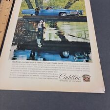 Vtg 1968 Print Ad Cadillac Owners Look Younger Smoothest V-8 Ever picture