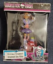 2014 Mattel Gift Creation MONSTER HIGH Clawdeen Wolf Holiday Ornament, NIB Pics picture
