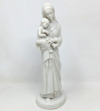 VTG Metzler & Ortloff Madonna & Child Mary Jesus Porcelain Statue Figurine PB23 picture