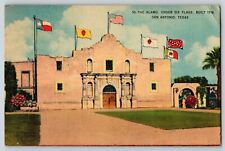 $1.11 Alamo Postcard - San Antonio Texas - Six Flags picture