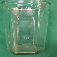 Vtg KM Knapp-Monarch HI-Speed Whipper Glass Measurement Jar Only Base Jar  picture