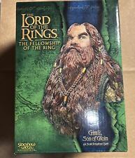 Sideshow Weta LORD of the RINGS GIMLI SON of GLOIN Bust Original Box Styrofoam picture