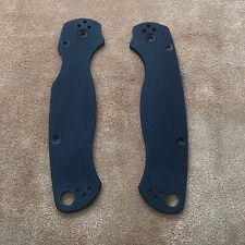 Spyderco Paramilitary 2 Scales ~ Authentic Black G-10 BLK6 picture