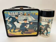 Vintage 1972 Adam 12 TV Show Aladdin Lunch Box & Thermos picture