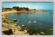 Pacific Grove CA-California, Pacific Grove Beach, Marine Garden Vintage Postcard picture