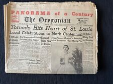 February 11, 1959 Oregonian Newspaper Panorama Of A Century Centennial Edition picture