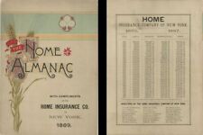 Home Almanac compliments of the Home Insurance Co. dated 1889 - Insurance - Insu picture