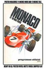 11x17 POSTER - 1969 Monaco picture