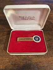 President Ronald Reagan Authentic Presidential Gift Tie Clip Tak picture