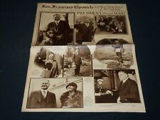 1928 NOV 28 SAN FRANCISCO CHRONICLE ROTO SECTION - PRESIDENT HOOVER - NP 5089 picture