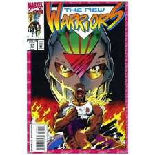 New Warriors #37 1990 series Marvel comics NM Full description below [h picture