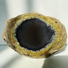 NATURAL Enhydros Water Agate Chalcedony FREE Moving Water Bubble within Cavity picture