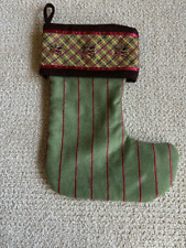 KENNEWICK LODGE CHRISTMAS STOCKING BEAUTIFUL EMBROIDERY - NEVER USED picture
