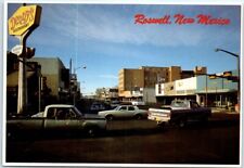 Postcard - 2nd and Main Street - Roswell, New Mexico picture