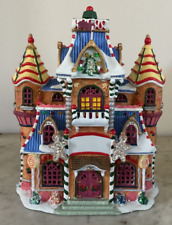 LEMAX Santa's Wonderland Gingerbread Palace Christmas Lighted House, 2002 picture