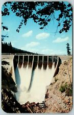 Bonners Ferry Municipal Dam, Moyie Springs, Idaho - Postcard picture