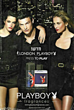 Playboy Fragrances - 2012 Advertisement From Israel Magazine picture